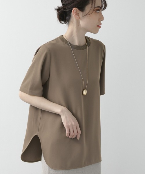 セール】BARNYARDSTORM / ダブルクロスハーフスリーブプルオーバー