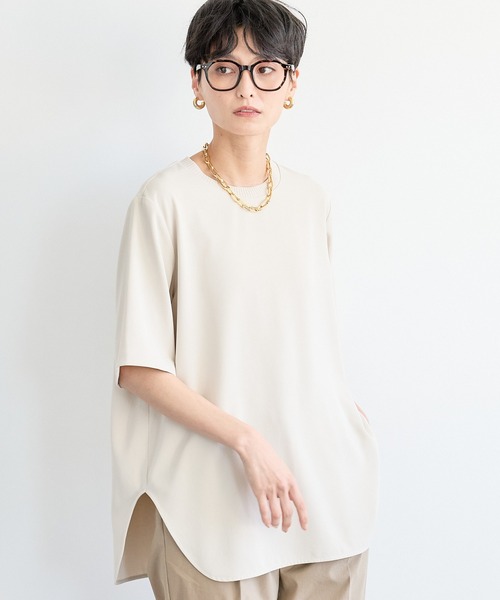 セール】BARNYARDSTORM / ダブルクロスハーフスリーブプルオーバー