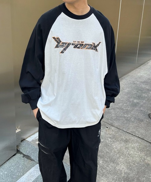 WHO'S WHO gallery（フーズフーギャラリー）の「【ZOZOTOWN限定】BRONXヴィンテージライクロンTEE（Tシャツ/カットソー・メンズ・ホワイト×ブラック/チャコールグレー/ネイビー・FREE）」の22枚目の写真