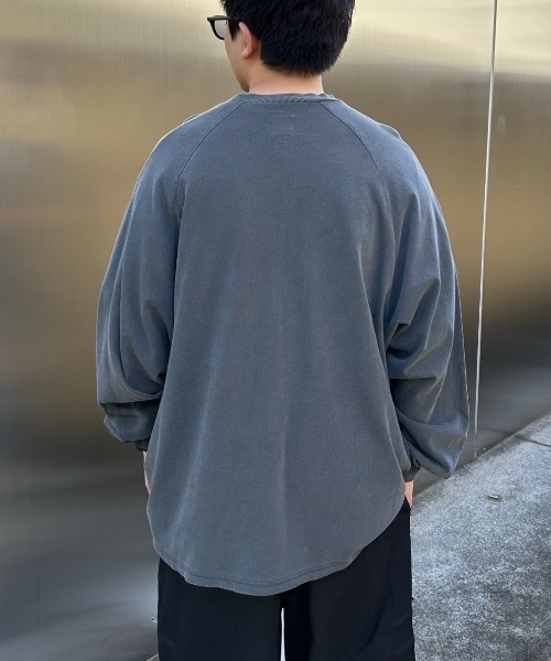 WHO'S WHO gallery（フーズフーギャラリー）の「【ZOZOTOWN限定】BRONXヴィンテージライクロンTEE（Tシャツ/カットソー・メンズ・ホワイト×ブラック/チャコールグレー/ネイビー・FREE）」の9枚目の写真