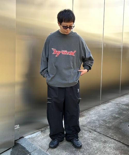 WHO'S WHO gallery（フーズフーギャラリー）の「【ZOZOTOWN限定】BRONXヴィンテージライクロンTEE（Tシャツ/カットソー・メンズ・ホワイト×ブラック/チャコールグレー/ネイビー・FREE）」の10枚目の写真