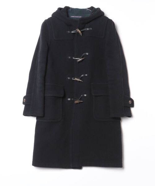 DRESSTERIOR ダッフルコート 38 黒し グレー