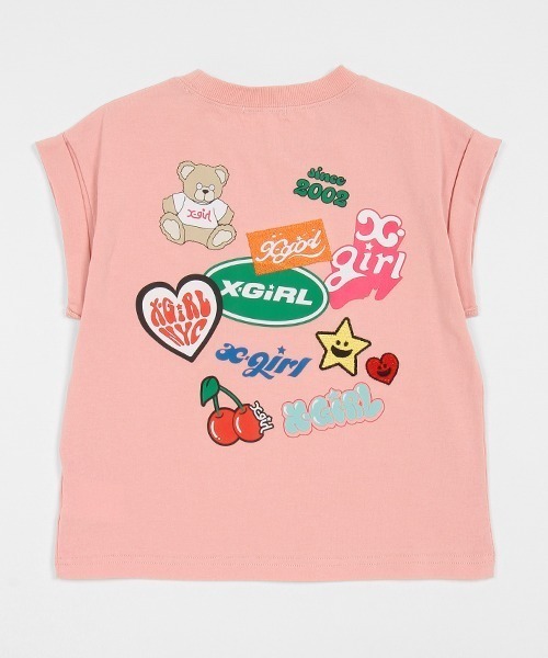 セール】バッグマルチロゴ半袖Tシャツ（Tシャツ/カットソー）｜X