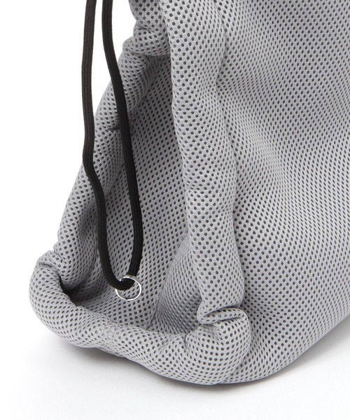 LAKOLE（ラコレ）の「メッシュギャザートートバッグ / 109586（ショルダーバッグ・レディース・ライトグレー/ブラック/オフホワイト・FREE）」の16枚目の写真