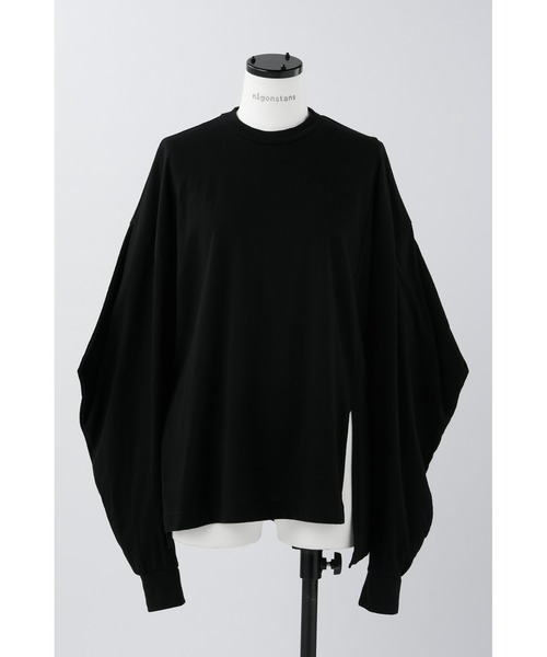 nagonstans(ナゴンスタンス)｜ソフト天竺 PKT Tシャツ/Salt の