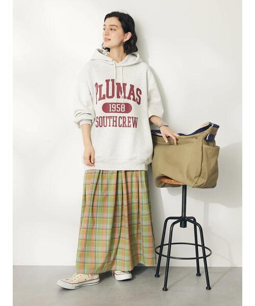 CRAFT STANDARD BOUTIQUE（クラフトスタンダードブティック）の「キャンバスニュースペーパーバッグ（エコバッグ/サブバッグ・レディース・ナチュラル/カーキ・FREE）」の15枚目の写真