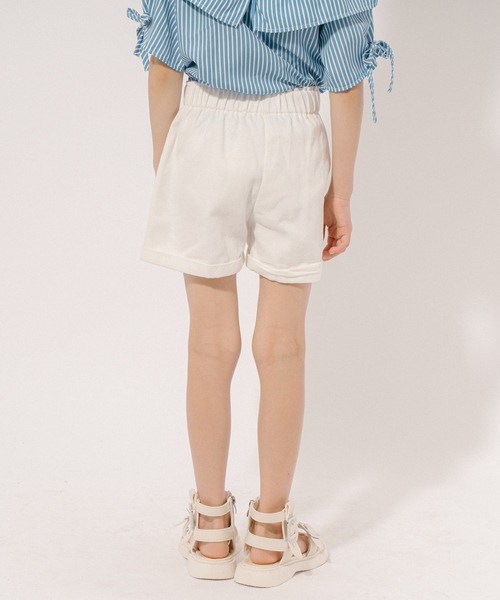 【新品】ブラウス×ショートパンツセット ワンタック ショートパンツ ( セットアップ可 )