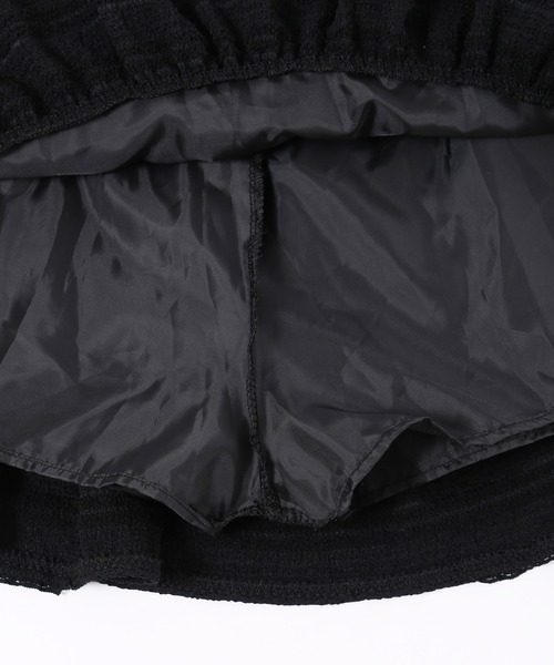 PHILLY（フィリー）の「【PHILLY】フリルティアードミニスカート（スカート・レディース・ブラック/ホワイト・FREE）」の10枚目の写真