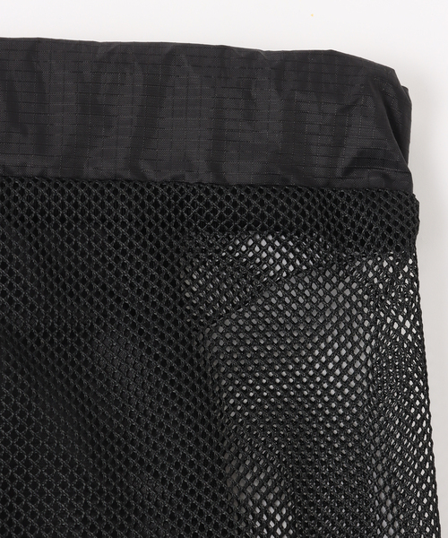 SAYHELLO(セイハロー)の「【SAYHELLO / セイハロー】New Daylily Mesh Bag(バックパック/リュック・メンズ・ブラック・FREE)」の11枚目の写真