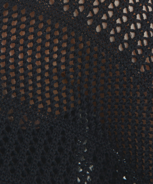 qualite（カリテ）の「かぎ針風スクエアニット（ニット/セーター・レディース・ベージュ/ブラック/オフホワイト/ブラウン・フリー）」の19枚目の写真