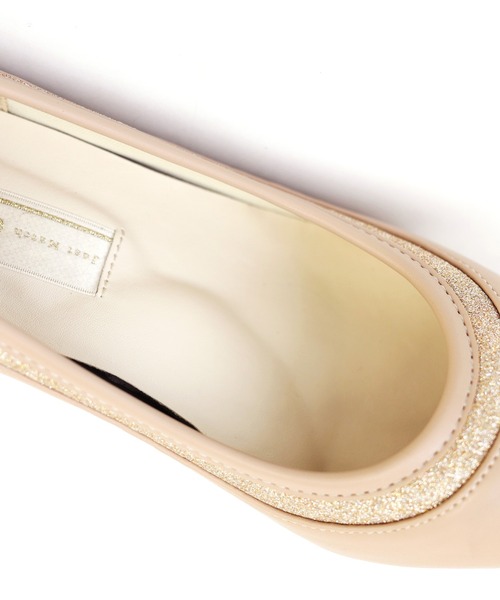 Carlie e felice（カーリーエフェリーチェ）の「【Carlie e felice/カーリーエフェリーチェ】2WAYグリッターラインパンプス７０（パンプス・レディース・ベージュ/ブラック・22.5cm/23.0cm/23.5cm/24.0cm/24.5cm）」の14枚目の写真