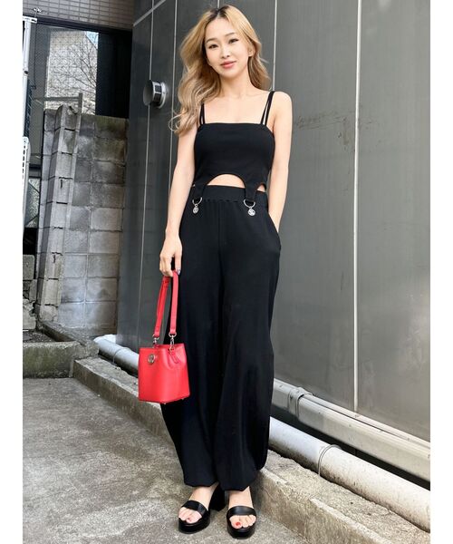 GYDA（ジェイダ）の「2WAYコンパクトバッグ（ショルダーバッグ・レディース・レッド/ブラック/オフホワイト・FREE）」の7枚目の写真