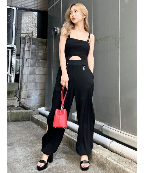 GYDA（ジェイダ）の「2WAYコンパクトバッグ（ショルダーバッグ・レディース・レッド/ブラック/オフホワイト・FREE）」の8枚目の写真