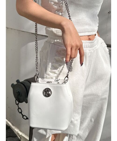 GYDA（ジェイダ）の「2WAYコンパクトバッグ（ショルダーバッグ・レディース・レッド/ブラック/オフホワイト・FREE）」の9枚目の写真