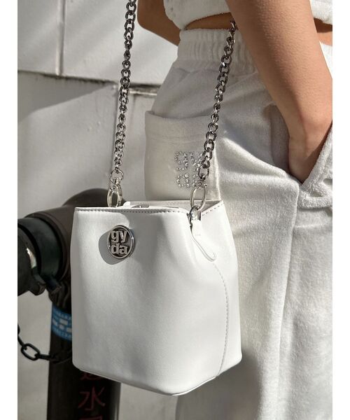 GYDA（ジェイダ）の「2WAYコンパクトバッグ（ショルダーバッグ・レディース・レッド/ブラック/オフホワイト・FREE）」の10枚目の写真