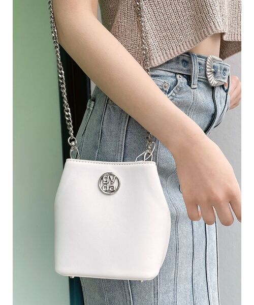 GYDA（ジェイダ）の「2WAYコンパクトバッグ（ショルダーバッグ・レディース・レッド/ブラック/オフホワイト・FREE）」の11枚目の写真