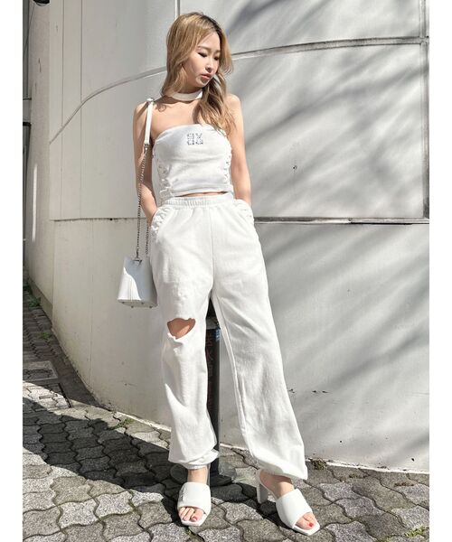 GYDA（ジェイダ）の「2WAYコンパクトバッグ（ショルダーバッグ・レディース・レッド/ブラック/オフホワイト・FREE）」の12枚目の写真