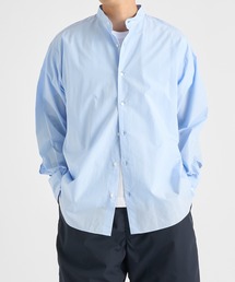 【MARKAWARE/マーカウェア】別注 ORGANIC GIZA TYPEWRITER COMFORT FIT BAND COLLAR SHIRT/別注オーガニックギザタイプライターコンフォートフィットバンドカラーシャツ