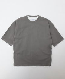 URBAN COLLECTION | ゆったりシルエット Tシャツとニットのアンサンブル(Tシャツ/カットソー)