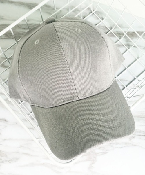 Miniministore（ミニミニストア）の「キャップ 男女兼用 韓国ファッション（キャップ・レディース・レッド/ピンク/カーキ/ブラウン/ワインレッド/ホワイト/ブラック/フューシャピンク/ブルー/ダークグリーン/ダークオレンジ/ロイヤルブルー/ベージュ/ネイビー/ダークグレー/イエロー/パープル/オレンジ/グレー/グリーン・FREE）」の3枚目の写真