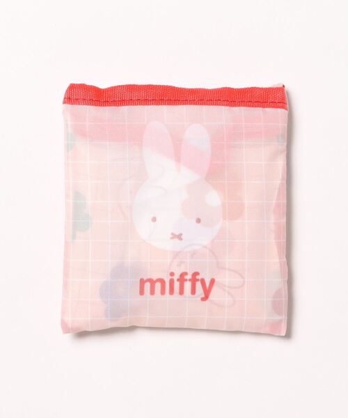 Miffy( ミッフィー)の「miffy/ミッフィー エコバック フラワーポップシリーズ(エコバッグ/サブバッグ・レディース・マルチ/グレー・ONE SIZE)」の6枚目の写真