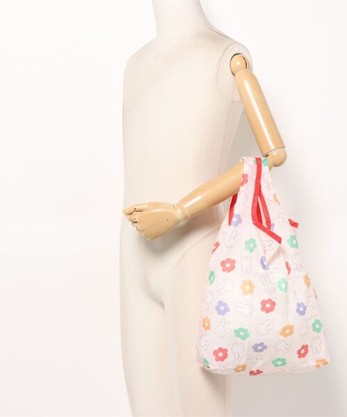 Miffy( ミッフィー)の「miffy/ミッフィー エコバック フラワーポップシリーズ(エコバッグ/サブバッグ・レディース・マルチ/グレー・ONE SIZE)」の13枚目の写真