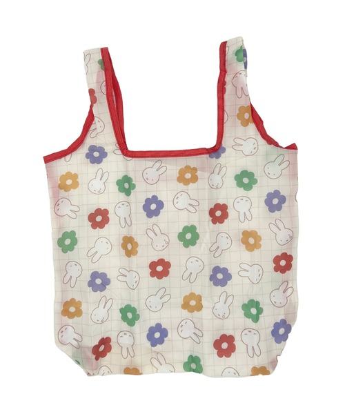 Miffy( ミッフィー)の「miffy/ミッフィー エコバック フラワーポップシリーズ(エコバッグ/サブバッグ・レディース・マルチ/グレー・ONE SIZE)」の11枚目の写真