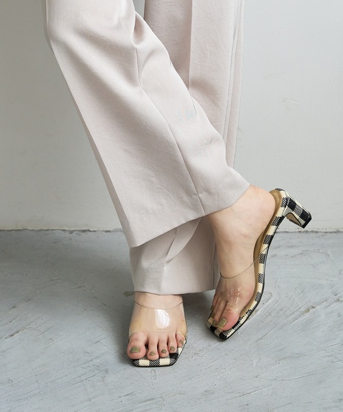 LE TALON（ルタロン）の「5.5cmPVCサンダル（サンダル・レディース・アイボリー/ナチュラル/イエロー・SMALL/MEDIUM/LARGE/X-LARGE）」の10枚目の写真