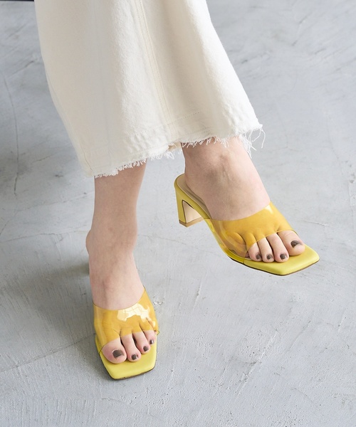 LE TALON（ルタロン）の「5.5cmPVCサンダル（サンダル・レディース・アイボリー/ナチュラル/イエロー・SMALL/MEDIUM/LARGE/X-LARGE）」の13枚目の写真