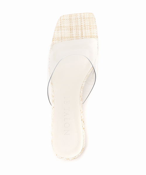 LE TALON（ルタロン）の「5.5cmPVCサンダル（サンダル・レディース・アイボリー/ナチュラル/イエロー・SMALL/MEDIUM/LARGE/X-LARGE）」の20枚目の写真