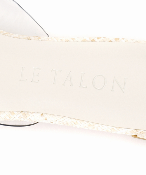 LE TALON（ルタロン）の「5.5cmPVCサンダル（サンダル・レディース・アイボリー/ナチュラル/イエロー・SMALL/MEDIUM/LARGE/X-LARGE）」の22枚目の写真