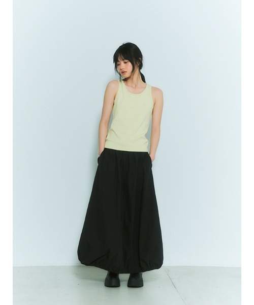 【セール】ドロストヘムバルーンスカート（スカート）｜CHAROL（シャロル）