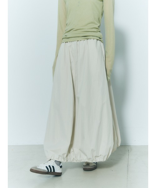 【セール】ドロストヘムバルーンスカート（スカート）｜CHAROL（シャロル）