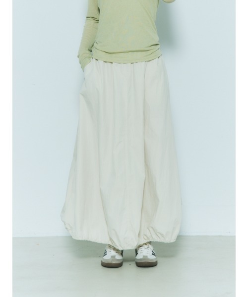 【セール】ドロストヘムバルーンスカート（スカート）｜CHAROL（シャロル）