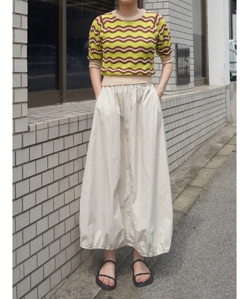 【セール】ドロストヘムバルーンスカート（スカート）｜CHAROL（シャロル）