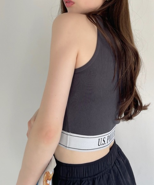U.S. POLO ASSN.(ユーエスポロアッスン)の「【Ada.別注】U.S. POLO ASSN. クロップド タンクトップ インナー(タンクトップ・レディース・オフホワイト/グレー/ブラック/ネイビー・FREE)」の22枚目の写真