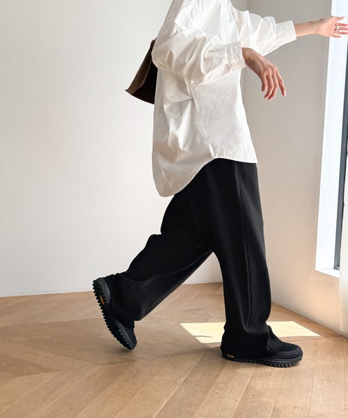 CANAL JEAN(キャナルジーン)の「El mar ワイドレッグスウェットパンツ(スウェットパンツ・レディース・ホワイト/グレー/ブラック/ブラウン/ネイビー/イエロー・ONE SIZE)」の17枚目の写真