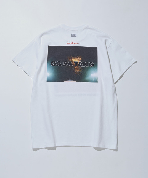 TANGTANG（タンタン）の「《別注》【TANGTANG for ADAM ET ROPE'】GASATANG KYOTONOHON（Tシャツ/カットソー・メンズ・ホワイト・M/L/XL）」の5枚目の写真