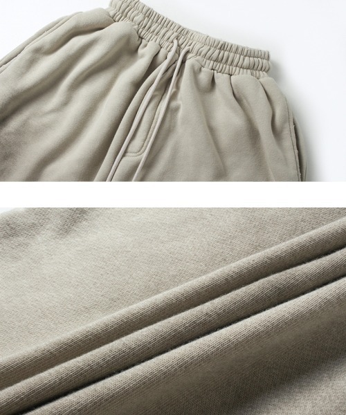 【韓国発】washing loose sweat pants セール】Loose Wash Distressed Sweat Pants（スウェットパンツ