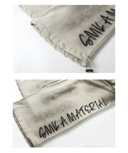 mushwear（マッシュウェア）の「ウルトラワイドバギースウェットパンツ（スウェットパンツ・メンズ・アイボリー/ブラック・X-LARGE/LARGE/MEDIUM/XX-LARGE/SMALL）」の16枚目の写真