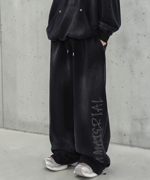 mushwear(マッシュウェア)の「ウルトラワイドバギースウェットパンツ(スウェットパンツ・メンズ・アイボリー/ブラック・X-LARGE/LARGE/MEDIUM/XX-LARGE/SMALL)」の21枚目の写真