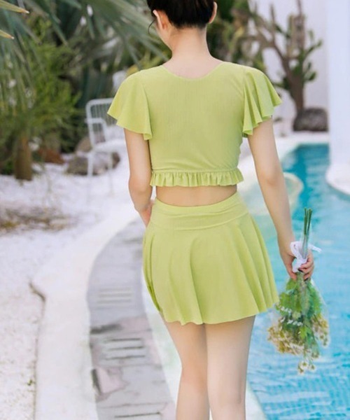 Malymoon セパレート水着2点セット 2WAYオフショル・セパレート水着2点セット : AMUSA - 通販