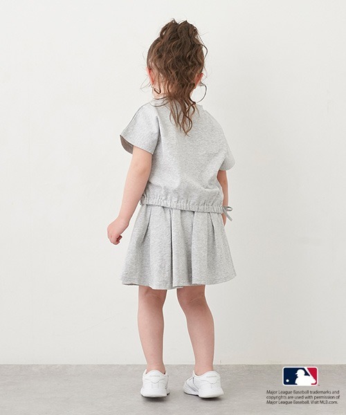 petit main（プティマイン）の「【MLB】カットスカートセットアップ（アンサンブル・キッズ・ネイビー/オフホワイト/アイボリー・80ｃｍ/90cm/100cm/110cm/120cm/130cm/140cm）」の19枚目の写真