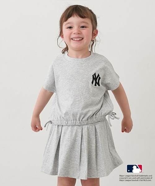 petit main（プティマイン）の「【MLB】カットスカートセットアップ（アンサンブル・キッズ・ネイビー/オフホワイト/アイボリー・80ｃｍ/90cm/100cm/110cm/120cm/130cm/140cm）」の21枚目の写真