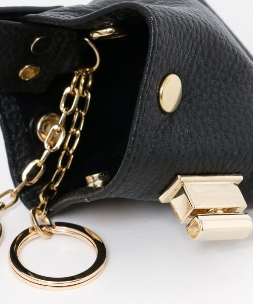 RODE SKO（ロデスコ）の「Hashibami　トライアングルキーチャーム（キーケース/キーアクセサリー・レディース・シルバー/アイボリー/ライトカーキ/ラベンダー/オレンジ系その他/ブラック・ONE）」の19枚目の写真