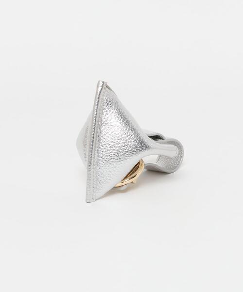 RODE SKO（ロデスコ）の「Hashibami　トライアングルキーチャーム（キーケース/キーアクセサリー・レディース・シルバー/アイボリー/ライトカーキ/ラベンダー/オレンジ系その他/ブラック・ONE）」の16枚目の写真