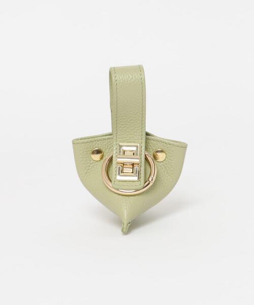 RODE SKO（ロデスコ）の「Hashibami　トライアングルキーチャーム（キーケース/キーアクセサリー・レディース・シルバー/アイボリー/ライトカーキ/ラベンダー/オレンジ系その他/ブラック・ONE）」の12枚目の写真