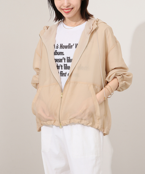 SLOBE IENA（スローブイエナ）の「トランスレイヤーフーディーブルゾン 