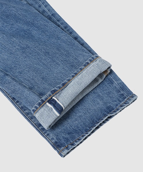 DIGAWEL(ディガウェル)の「Straight jeans(デニムパンツ・メンズ・ブラック/ブルー・2)」の9枚目の写真
