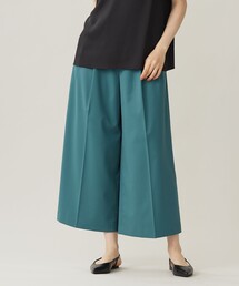 自由区（ジユウク）の「TWラチネストレッチワイドクロップド パンツ（その他パンツ・レディース）」
